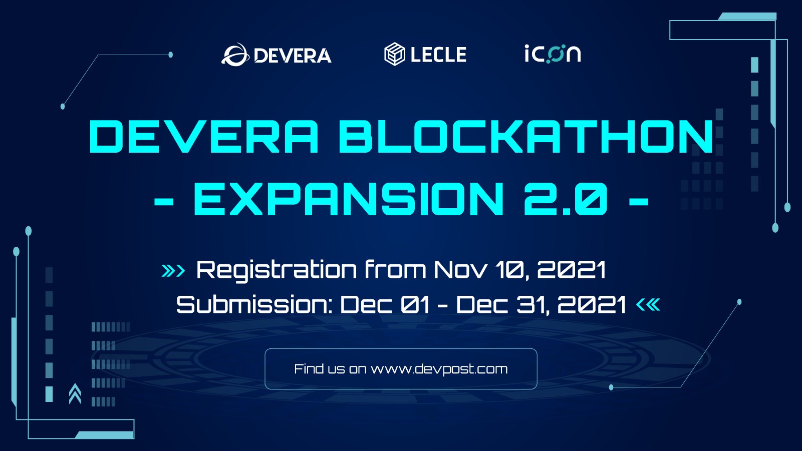 Devera Blockathon 2021 - Registration from Nov 10th 2021