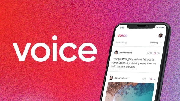 탈중앙화 소셜미디어 플랫폼 보이스(Voice) [사진: 보이스닷컴]